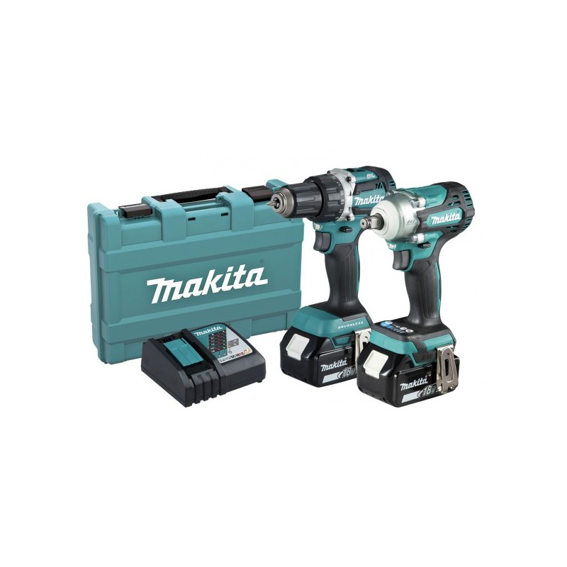 Akumuliatorinių įrankių komplektas MAKITA DLX2410G