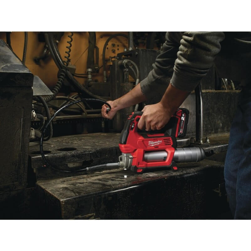 Akumuliatorinis tepimo presas MILWAUKEE M18 GG-0