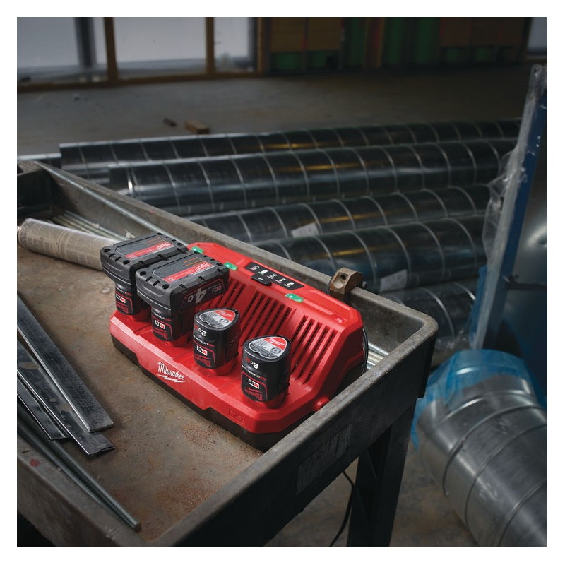 Įkroviklis MILWAUKEE M12 C4