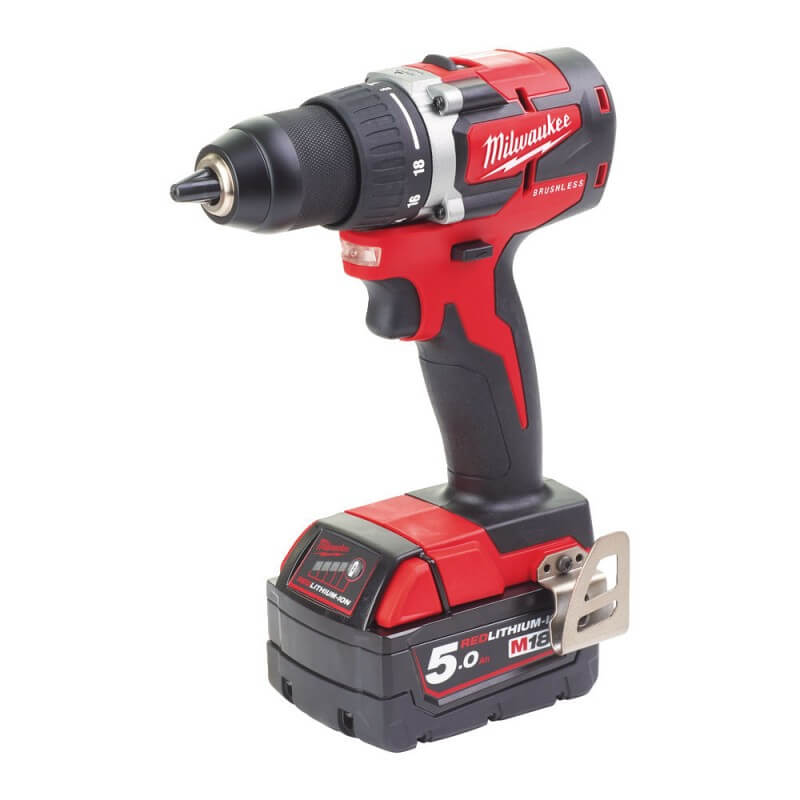 Akumuliatorinis gręžtuvas MILWAUKEE M18 CBLDD-502C