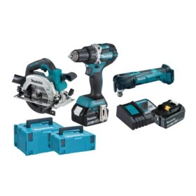 Akumuliatorinių įrankių rinkinys MAKITA DLX3138TJ