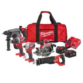 Akumuliatorinių suktuvų rinkinys MILWAUKEE M18 PP5B-502B