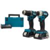 Akumuliatorinių įrankių rinkinys MAKITA DLX2423AJ